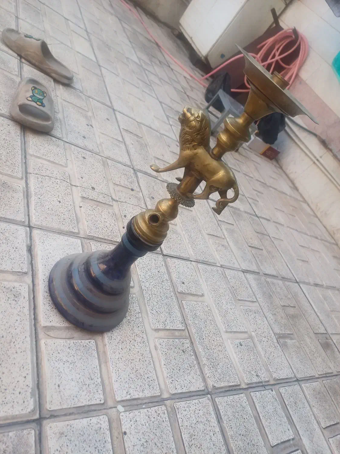 قلیان رخ شیر|کلکسیون اشیاء عتیقه|تهران, مسعودیه|دیوار