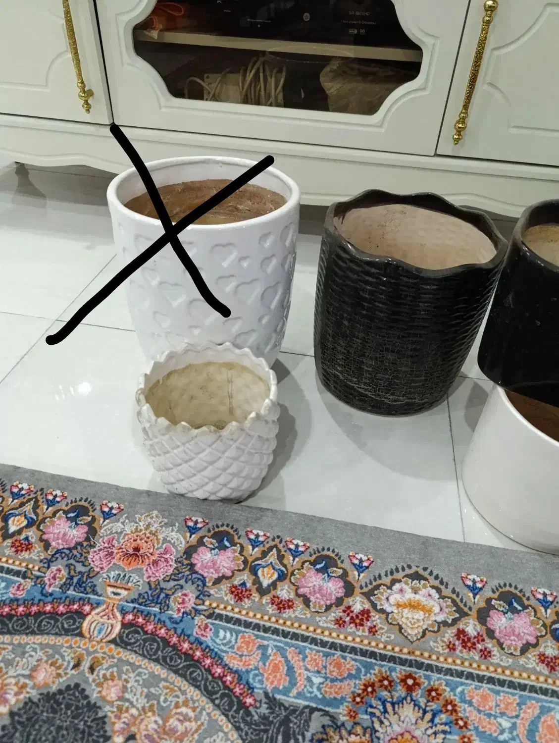 گلدان|گل و گیاه طبیعی|اهواز, کوی باهنر|دیوار