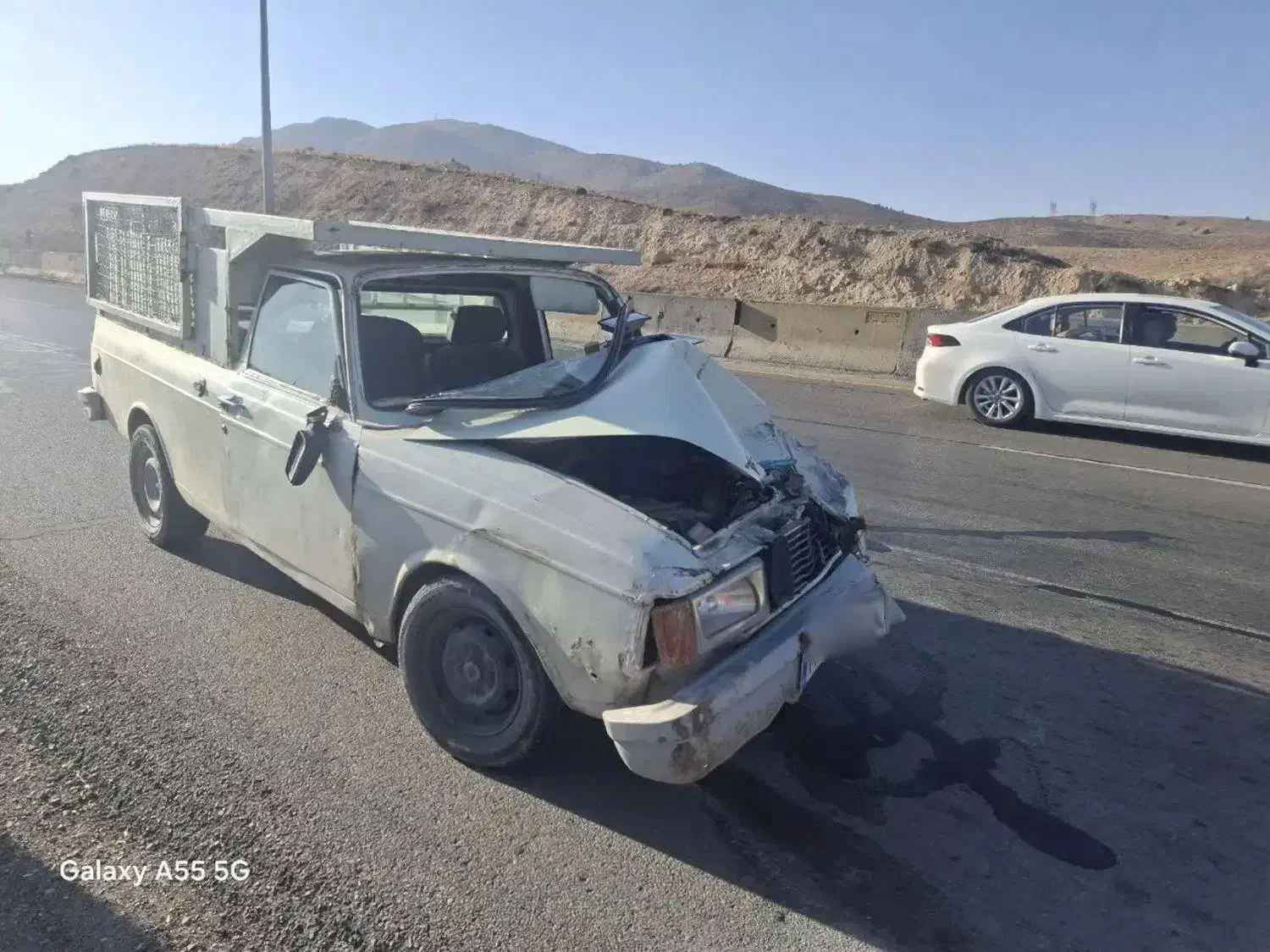 پیکان وانت مدل۹۱ تصادفی|خودرو سواری و وانت|فیروزکوه, |دیوار