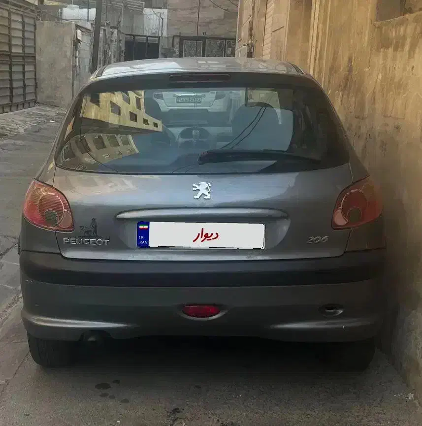 206 کم کارکرد خونگی|خودرو سواری و وانت|قدس, شهر‌قدس|دیوار