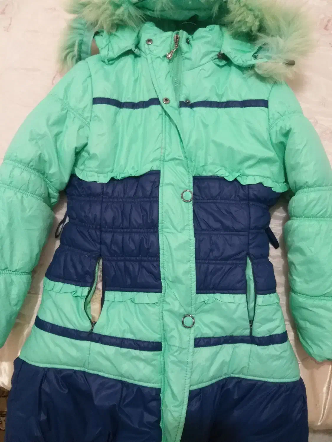 کاپشن دخترانه خارجی|کفش و لباس بچه|قزوین, |دیوار