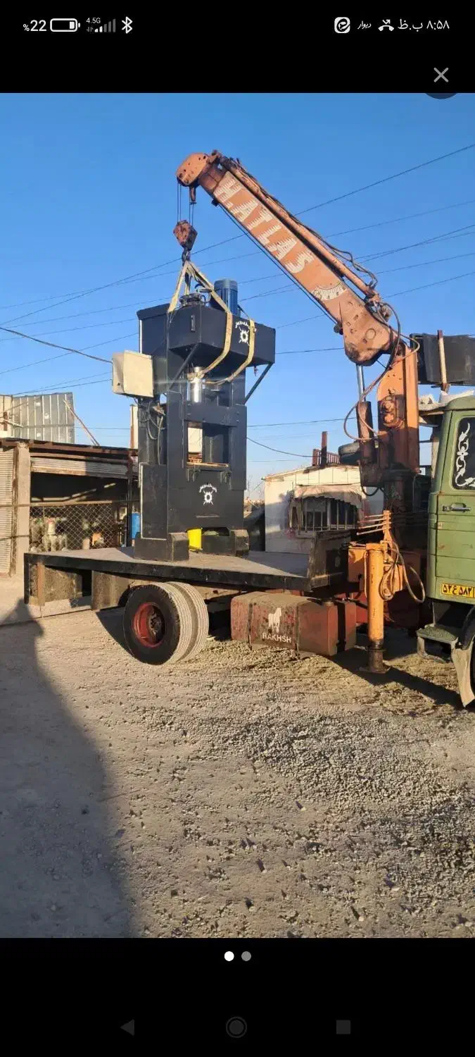 جرثقیل خاور|خدمات حمل و نقل|قم, پردیسان|دیوار