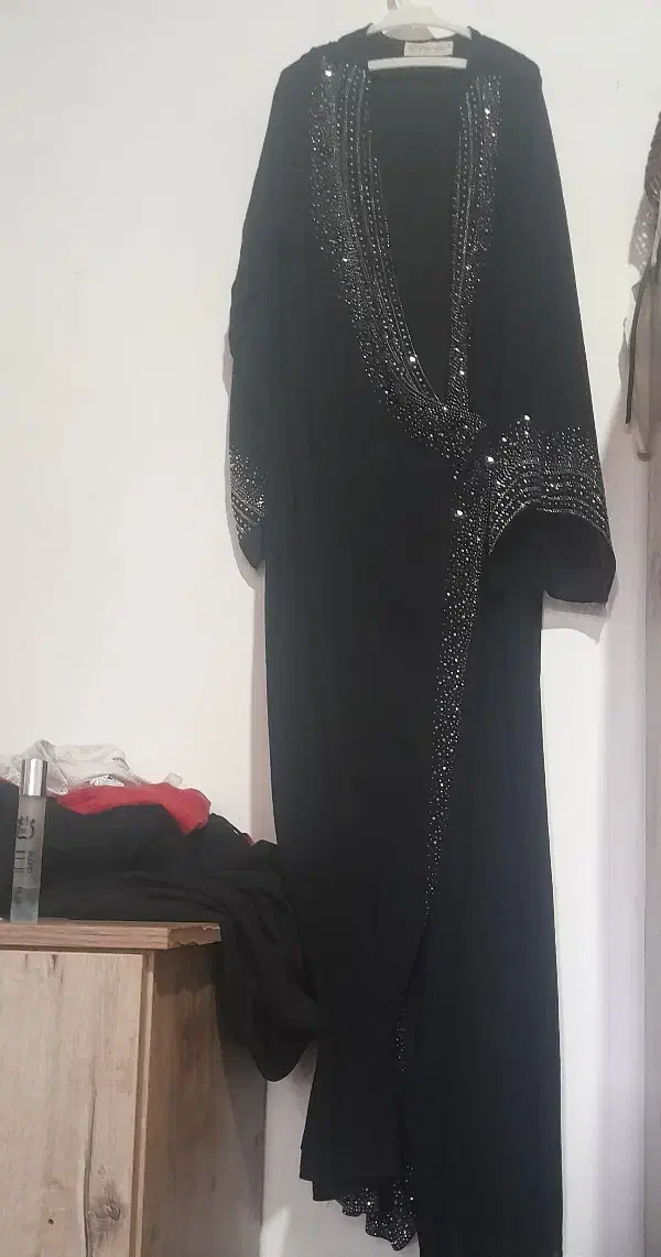 مانتو بلند مجلسی نو حتی یبار نبوپشدم کاملا سالم|لباس|خمام, |دیوار