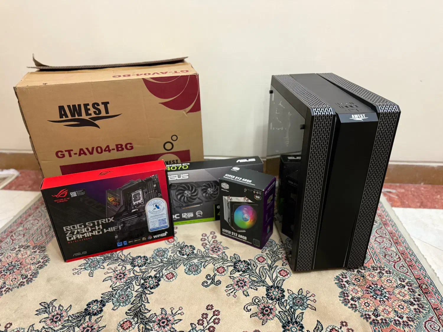 کیس گیمینگ و رندرگیری و غول طراحی|رایانه رومیزی|تهران, تهرانپارس جنوبی|دیوار