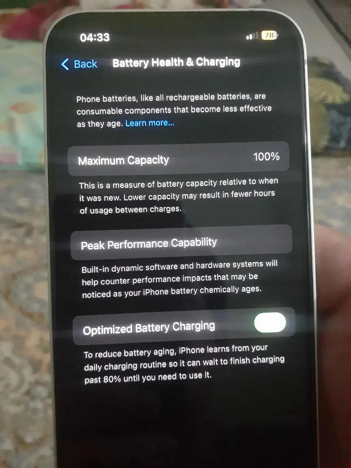آیفون ۱۳ نرمال باطری۱۰۰|موبایل|ماهدشت, |دیوار