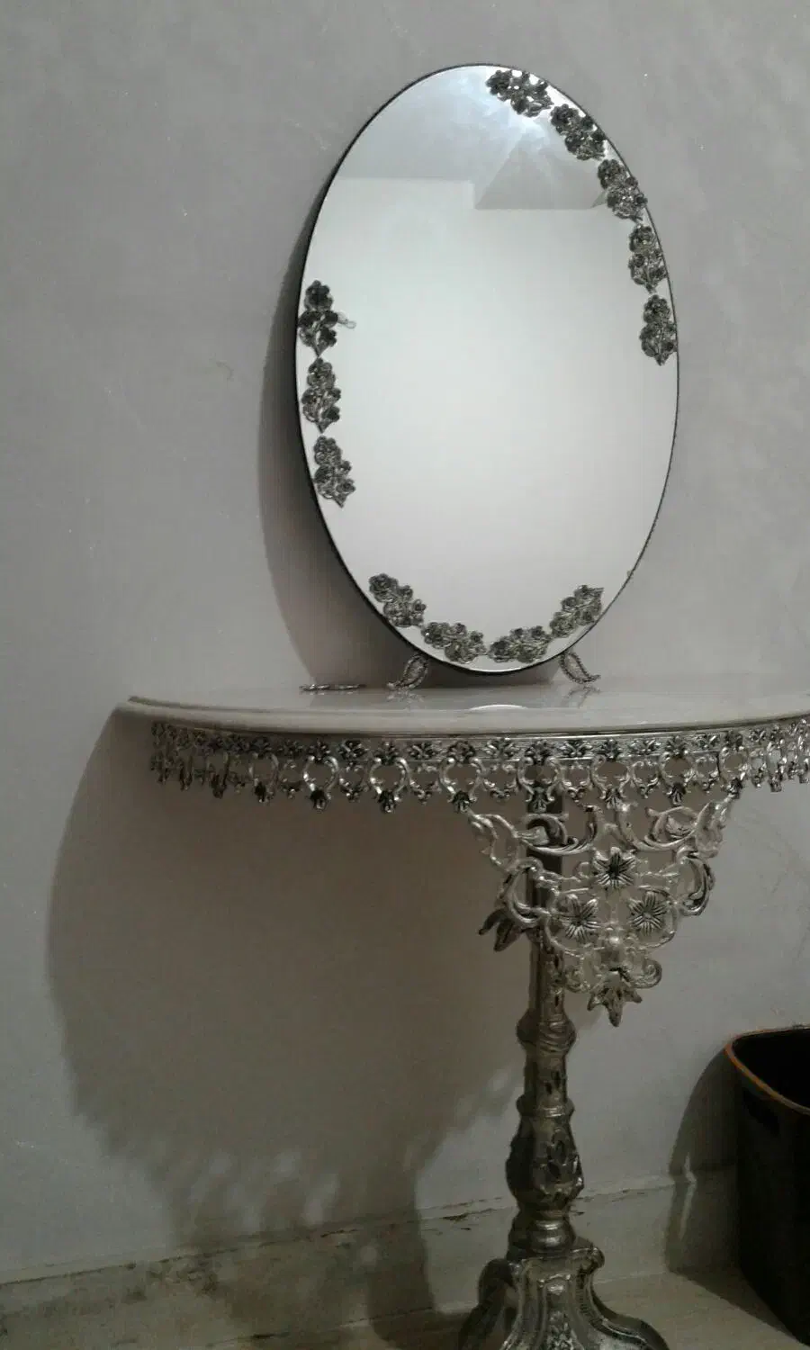 اینه کنسول برنجی|بوفه، ویترین، کنسول|گرگان, |دیوار