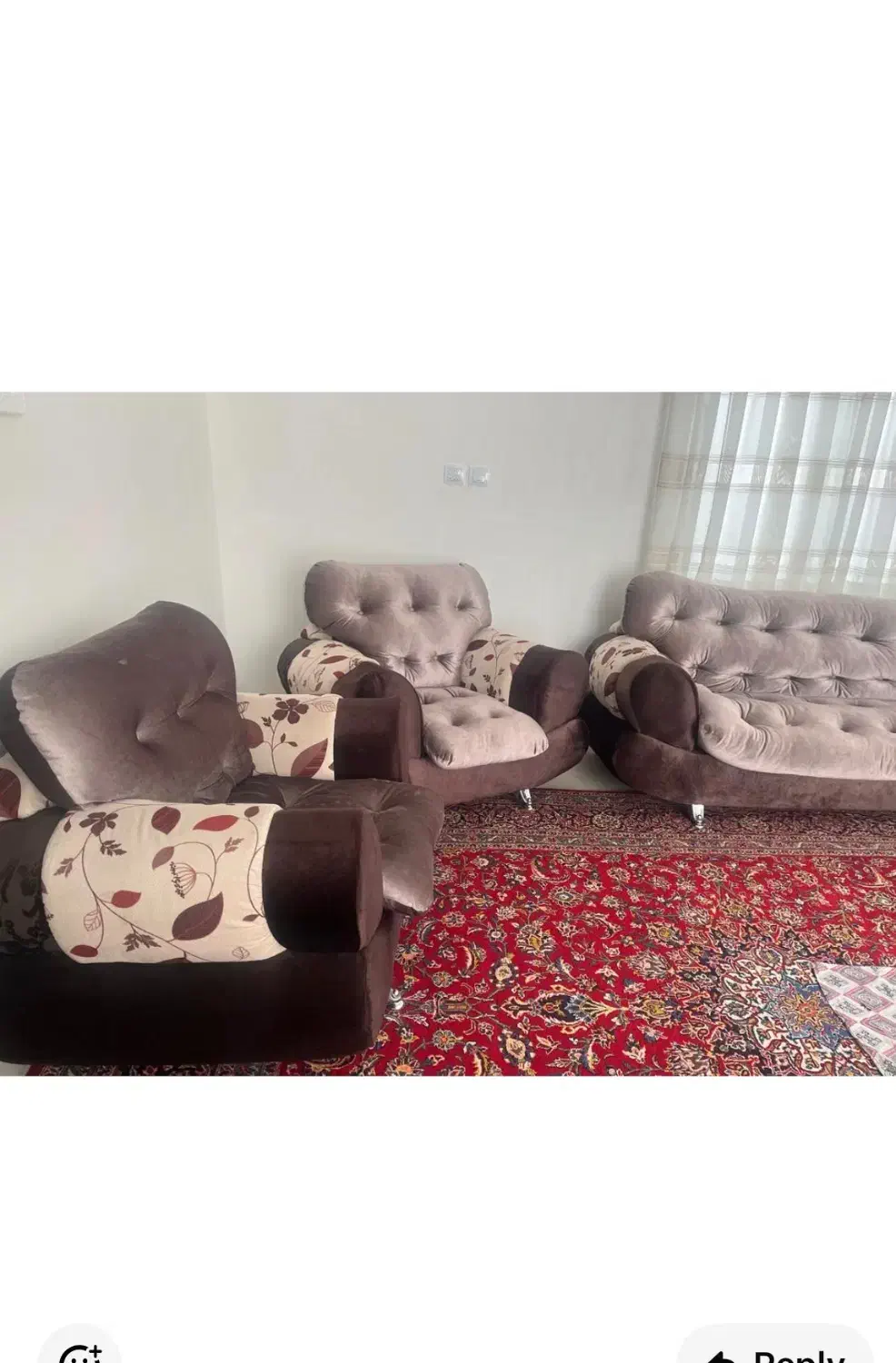 مبلمان|مبلمان خانگی و میز عسلی|گلپایگان, |دیوار