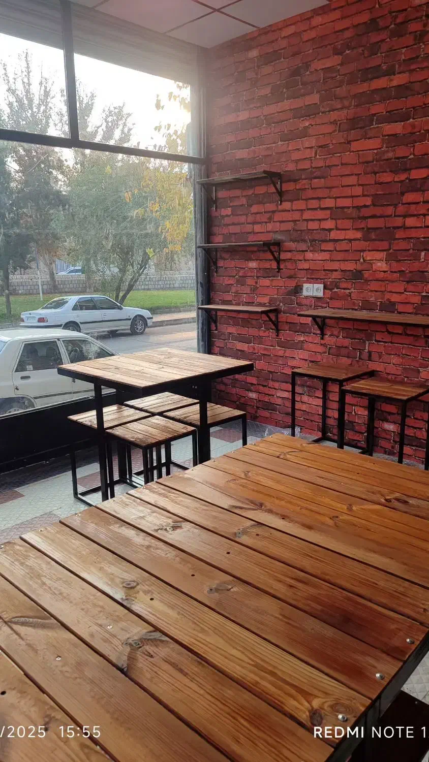 ساخت انواع میز و نیمکت چوبی و فلزی مشکی|صندلی و نیمکت|کوهدشت, |دیوار