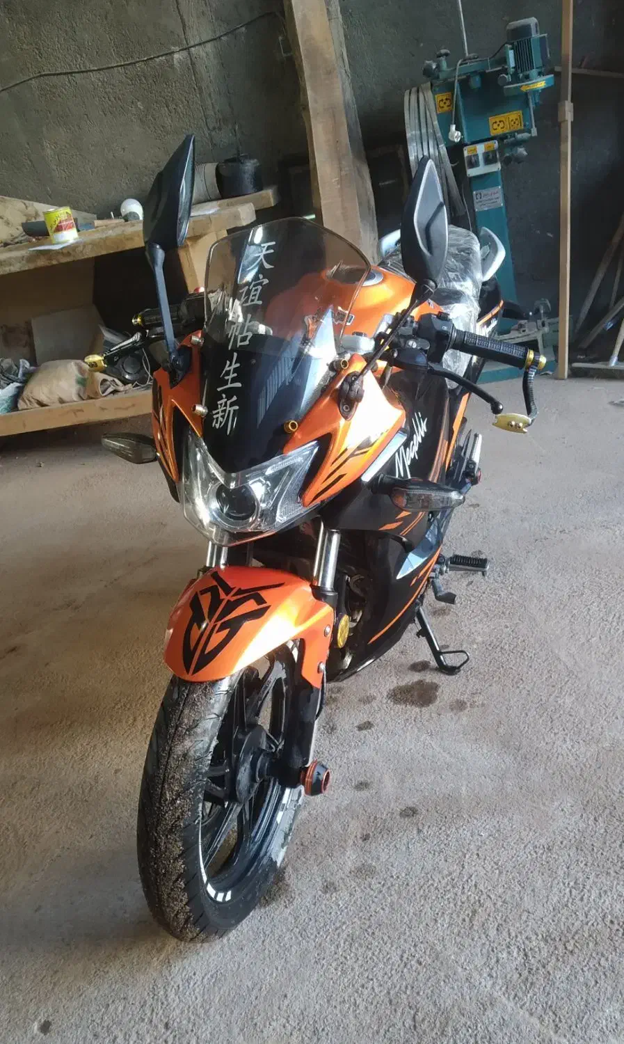 موتورسیگلت مگلی 200r نارنجی|موتورسیکلت|سبزوار, پاسداران|دیوار