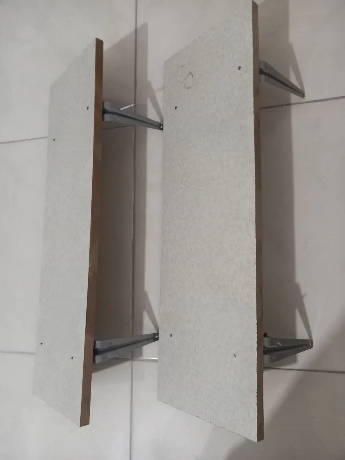 دوعددشلف دیواری|کتابخانه، شلف، قفسه‌های دیواری|خاوران, |دیوار