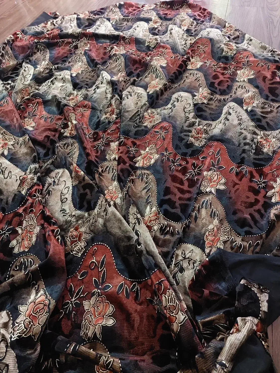 پارچه مخملی خارجی|لوازم خیاطی و بافتنی|خرم‌آباد, |دیوار