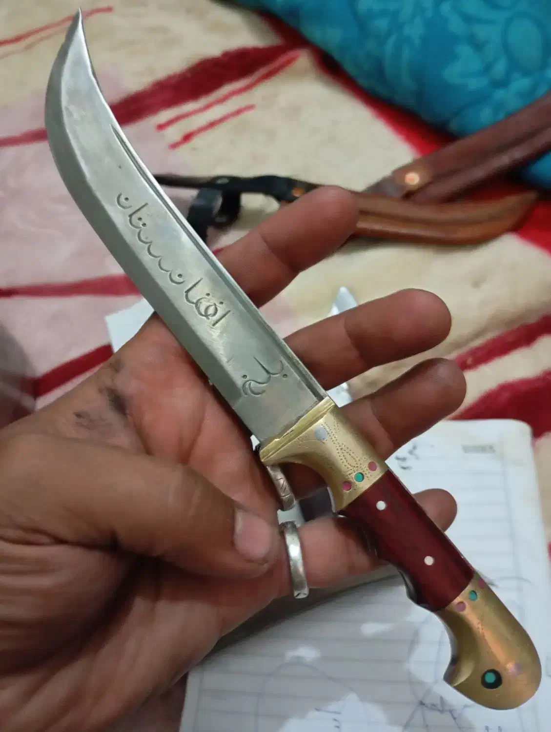 چاقوی مرصعی بلخ افغانستان چهار میلیون|کوهنوردی و کمپینگ|زابل, |دیوار