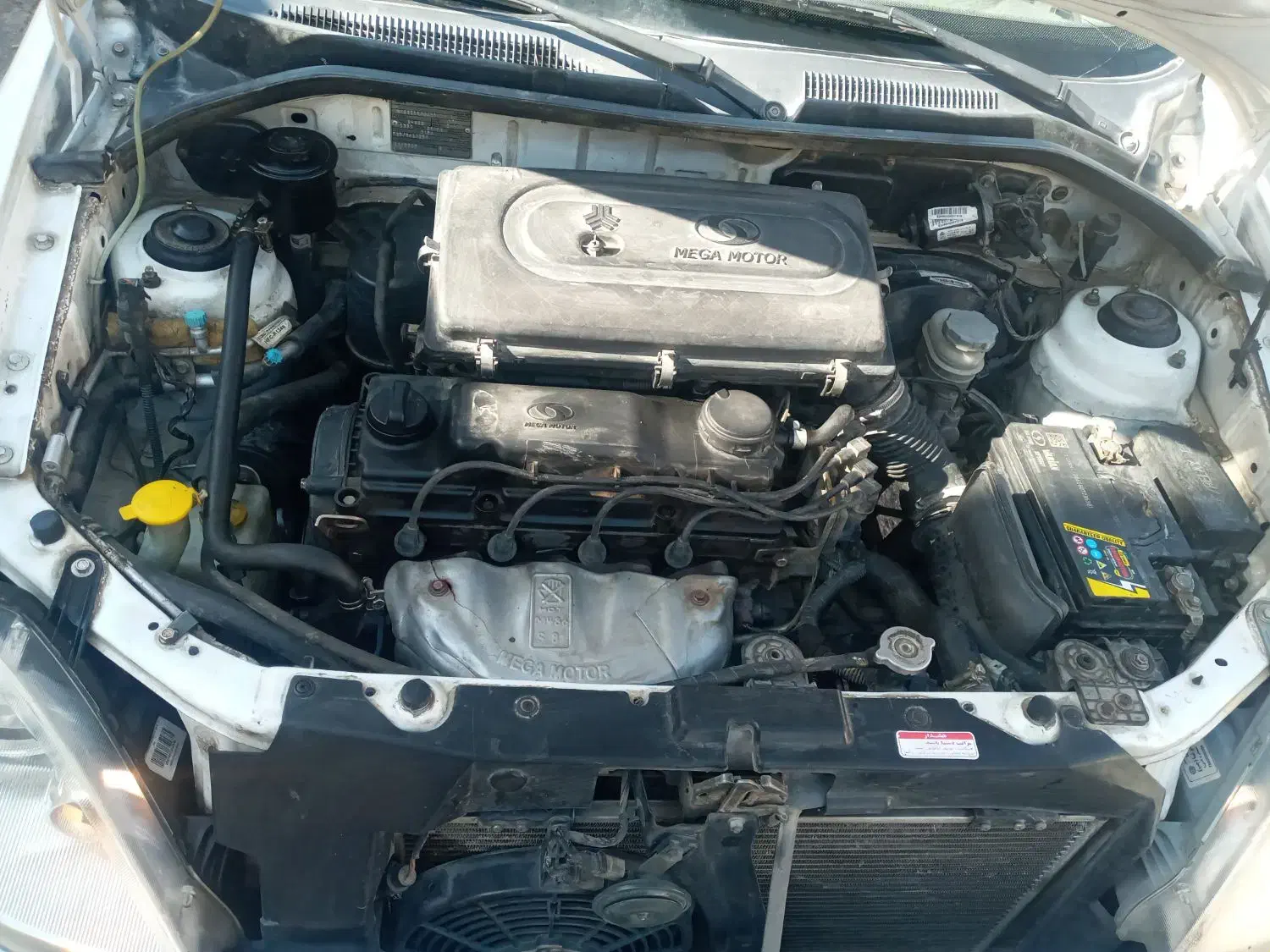 تیبا ۱ سفید رنگ مدل ۹۷|خودرو سواری و وانت|نورآباد, |دیوار