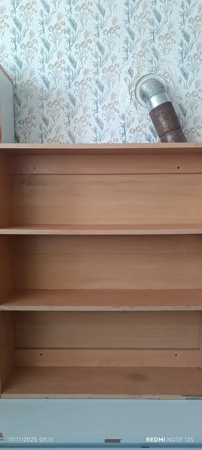 شلف طبقه ای|کتابخانه، شلف، قفسههای دیواری|سبزوار, شرق کال عیدگاه|دیوار