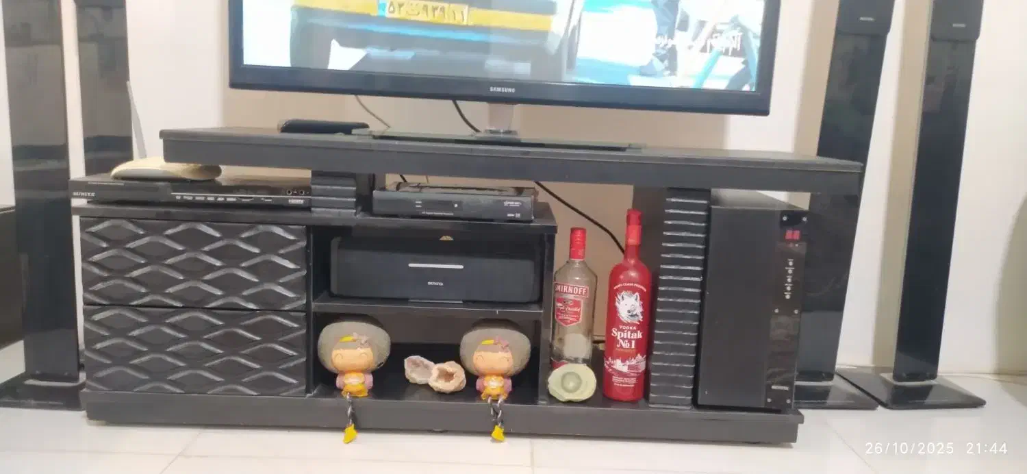 میز تلویزیون مشکی|میز تلویزیون|بیرجند, |دیوار