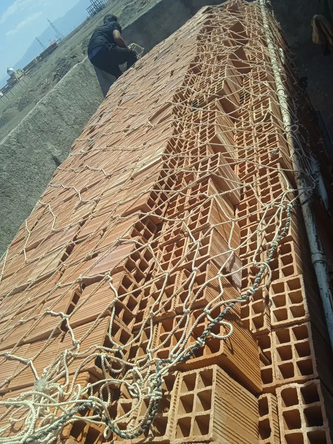 تیغه اجر سفال|مصالح و تجهیزات ساختمان|بم, |دیوار