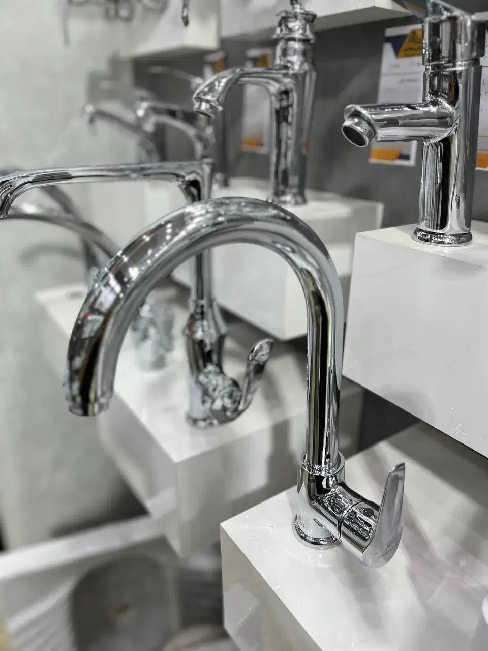 ست شیرالات کروم اهرمی|مصالح و تجهیزات ساختمان|اصفهان, سرچشمه|دیوار