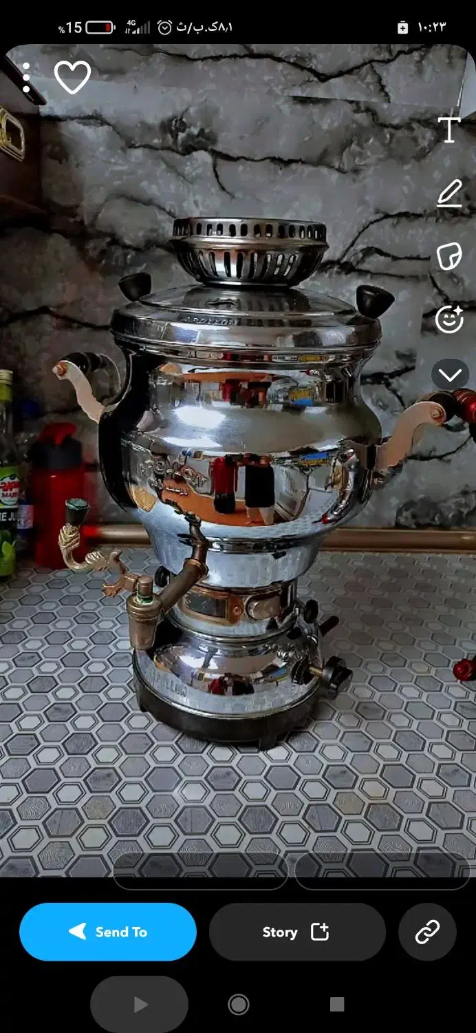 سماور  تمیز|سماور، چای‌ساز، قهوه‌ساز|نیشابور, رحمت آباد|دیوار