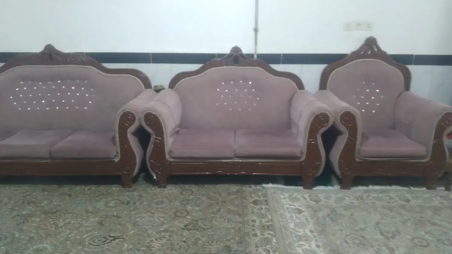 مبل ۷ نفره|مبلمان خانگی و میز عسلی|جوانرود, |دیوار