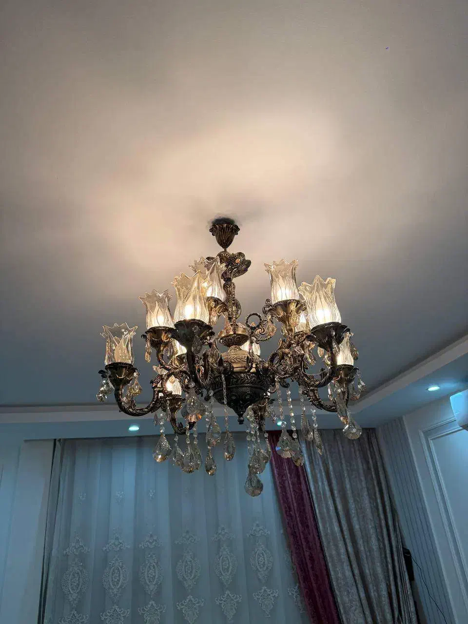 لوستر|لوستر و چراغ آویز|مشهد, اقبال|دیوار