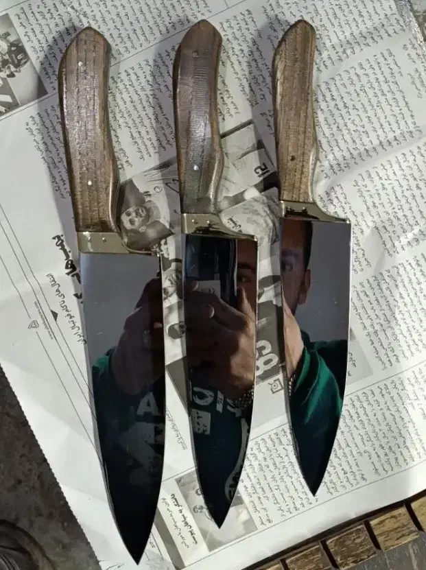 انواع چاقو و ظروف مسی زنجان سفارشی قیمت عمده|ظروف پخت‌وپز|قم, جوی شور|دیوار