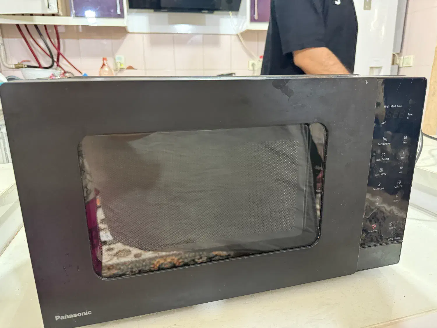 ماکروویو پاناسونیک|اجاق گاز و لوازم برقی پختوپز|خرمآباد, |دیوار