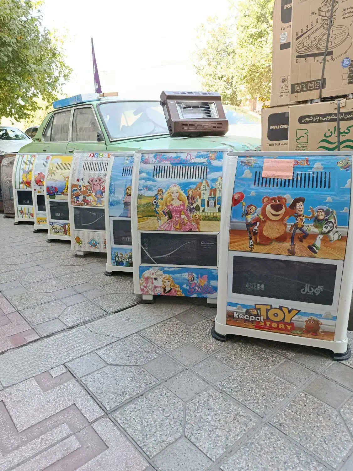 بخاری گازی طرح کودک کوپال مشهد|بخاری، هیتر، شومینه|شیراز, فخرآباد (دروازه کازرون)|دیوار