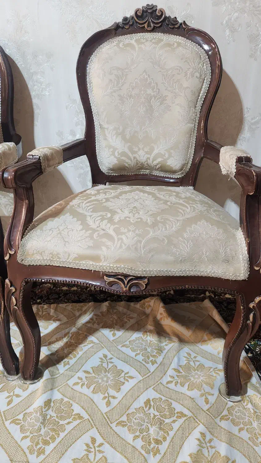 مبل سلطنتی|مبلمان خانگی و میز عسلی|شریف‌آباد, |دیوار