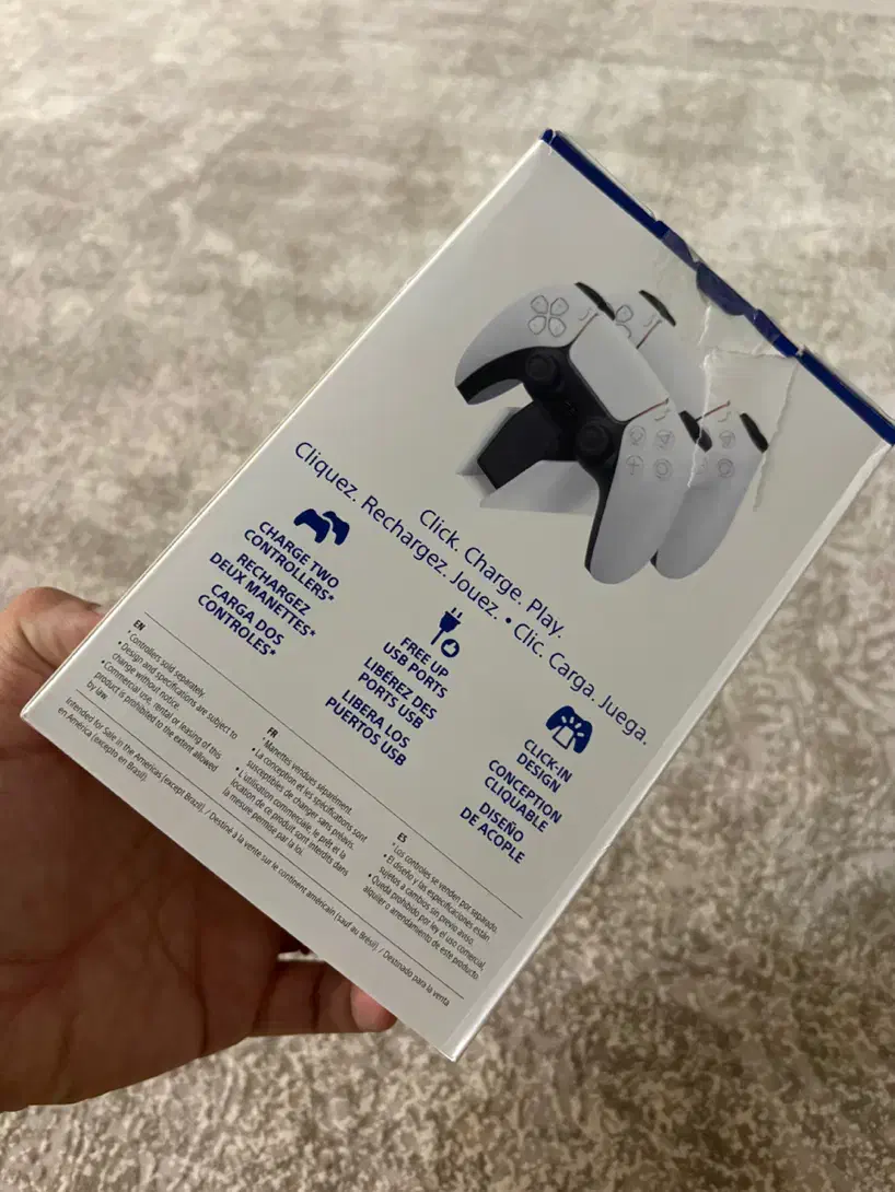 پایه شارژر دسته ps5|کنسول، بازی ویدئویی و آنلاین|رشت, علی آباد|دیوار