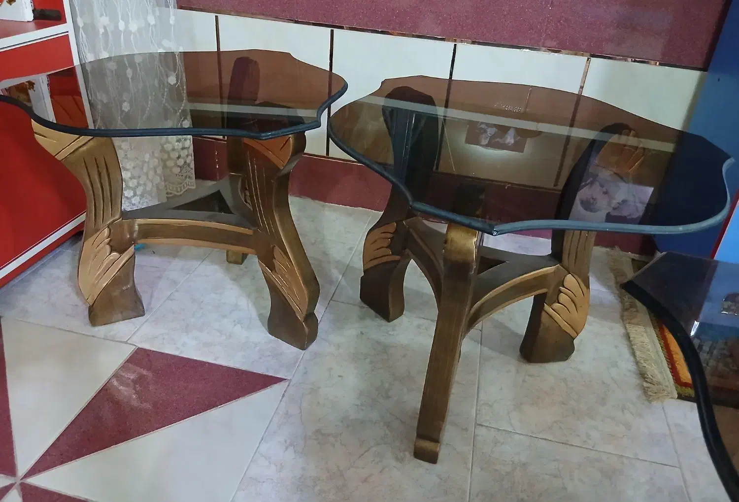 میز جلو مبلی و میزعسلی|مبلمان خانگی و میز عسلی|داران, |دیوار