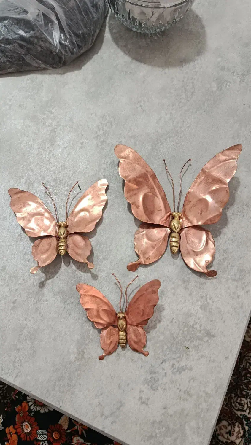 پروانه برنز و مس|صنایع دستی و سایر لوازم تزئینی|خرم‌آباد, |دیوار