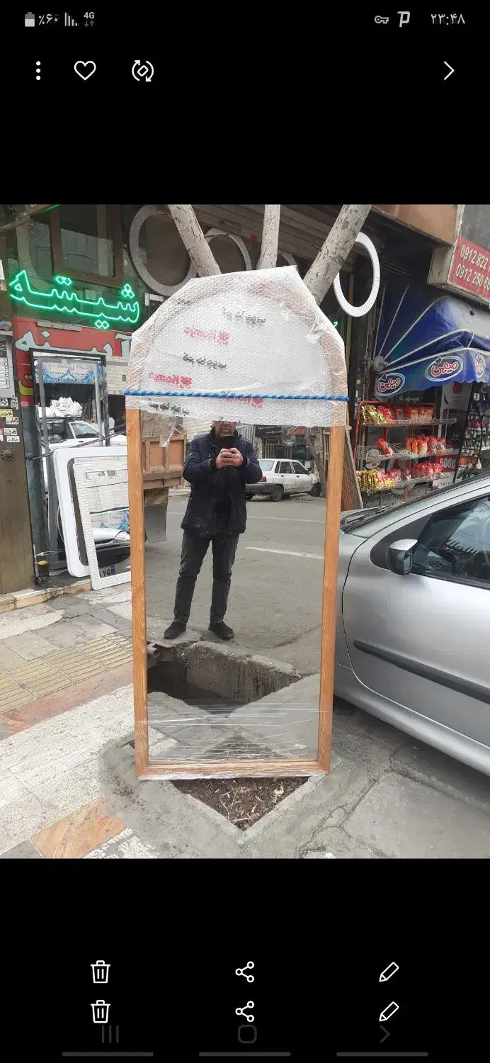 حراج واقعی اینه قدی باقیمت مناسب|آینه|رضوانشهر, |دیوار