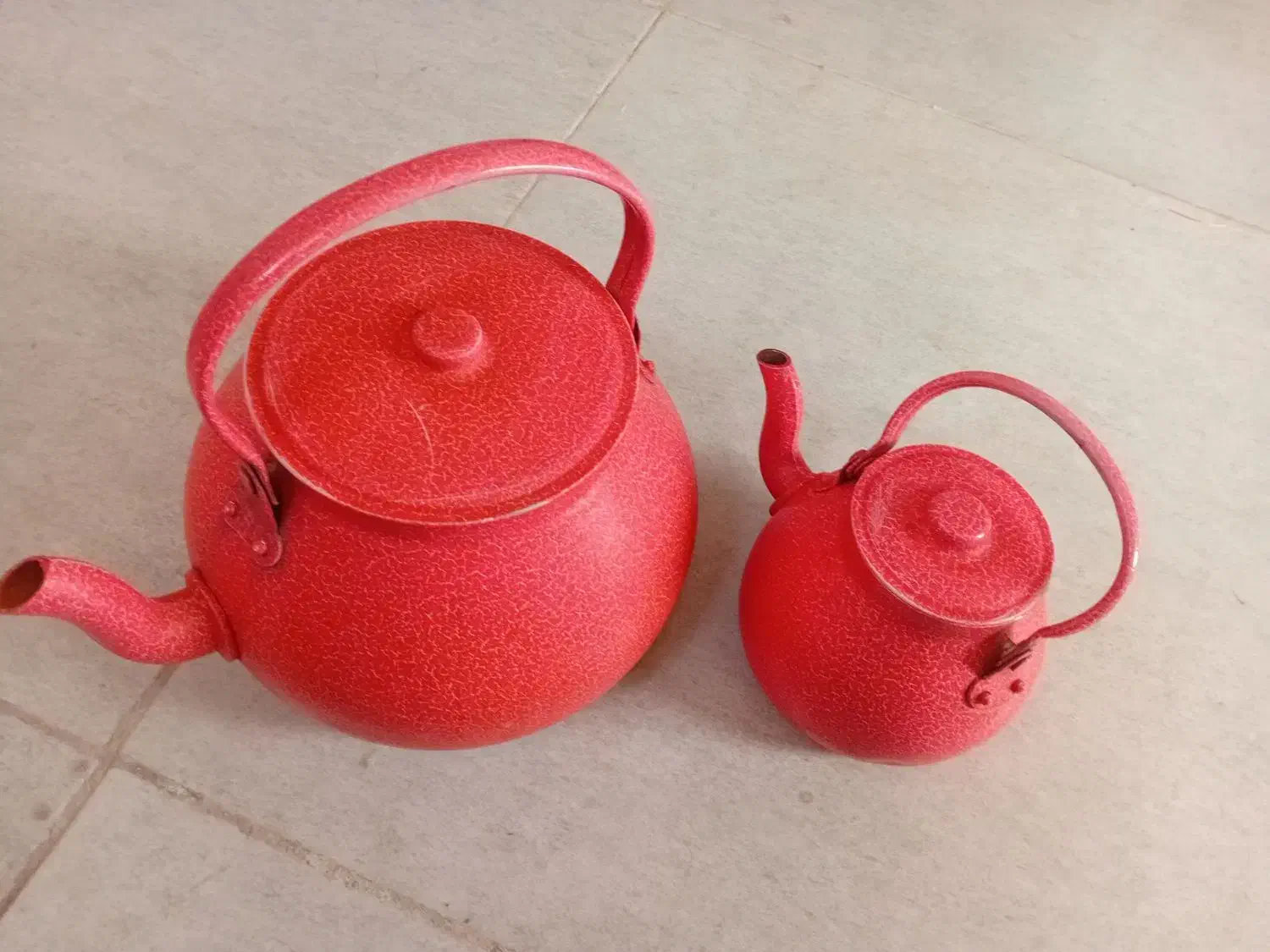 ست کتری و قوری خوشرنگ|قوری، کتری، قهوهساز دستی|مشگین شهر, |دیوار