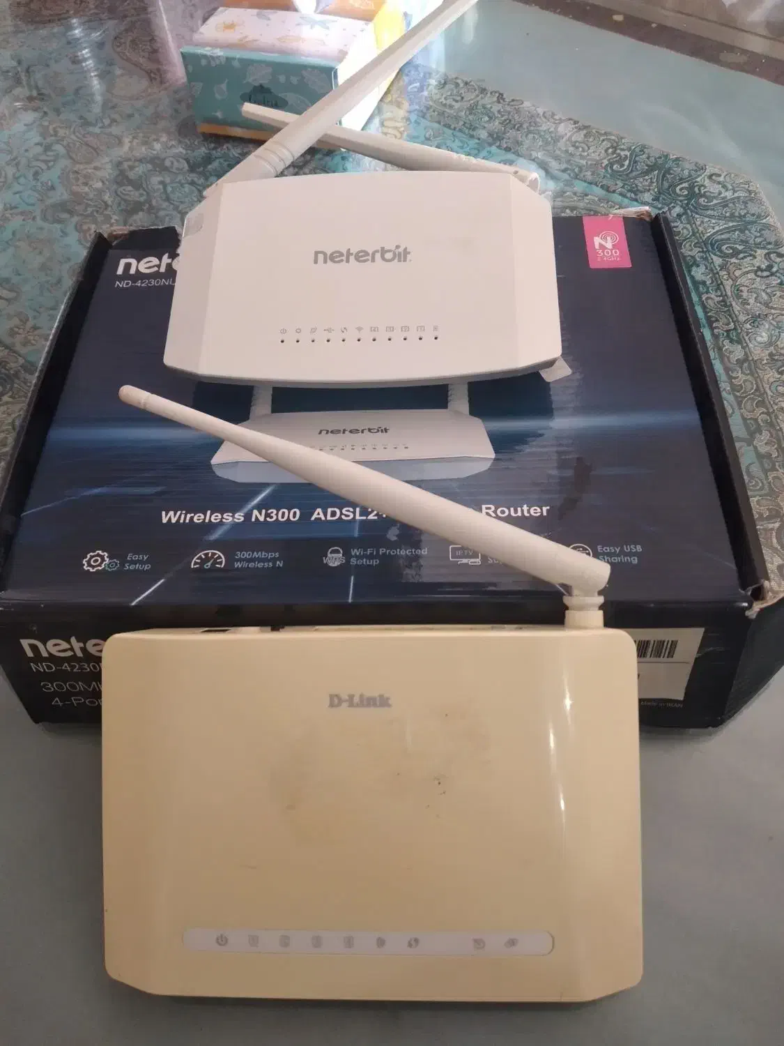 دو عدد مودم خانگی|مودم و تجهیزات شبکه|دهلران, |دیوار