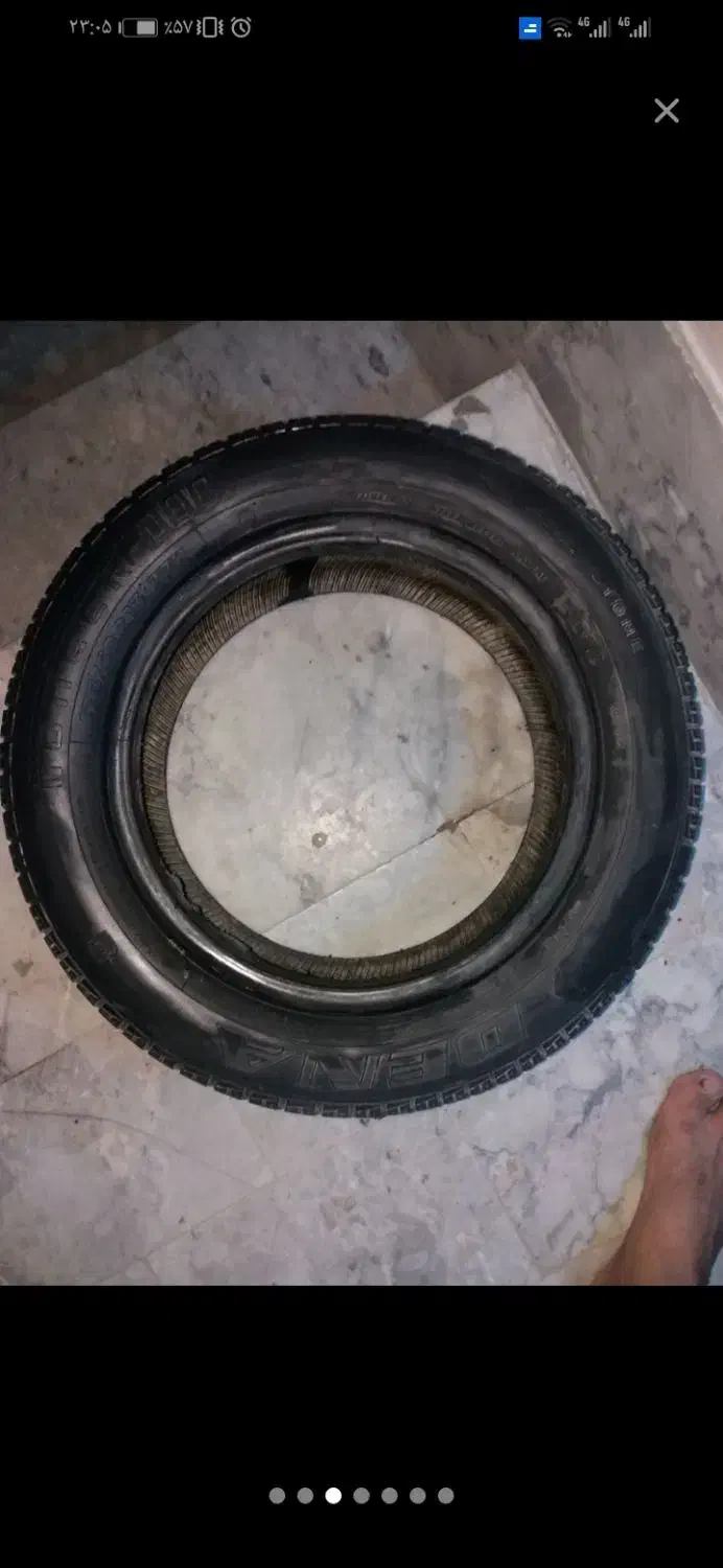 لاستیک پژو یکجفت معاوضه فوری فوری|قطعات یدکی و لوازم جانبی|گلبهار, نوبهار|دیوار