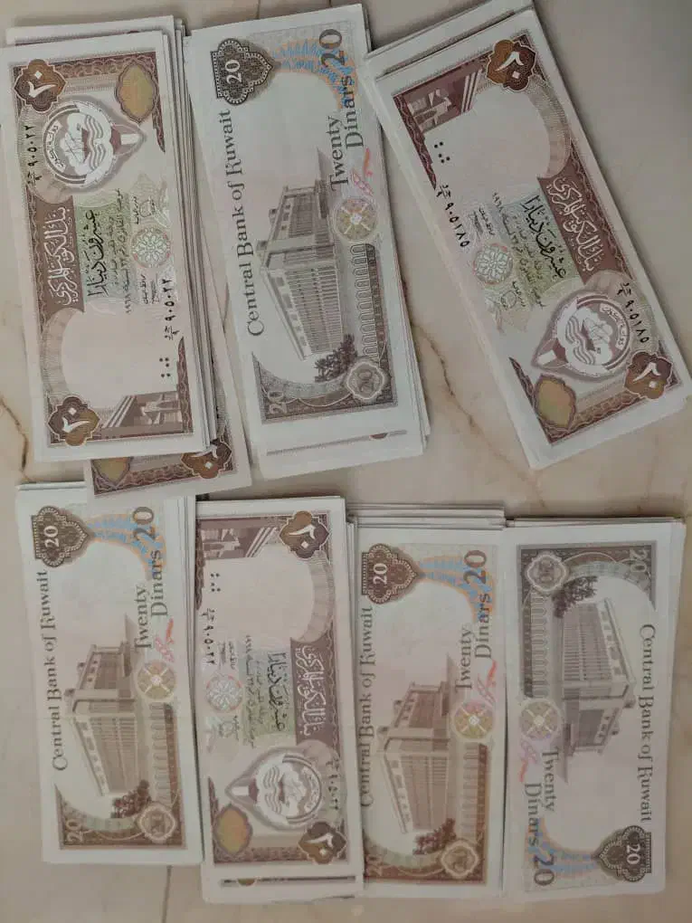 اسکناس کلکسیونی دینار کویت|کلکسیون سکه، تمبر، اسکناس|تهران, وردآورد|دیوار