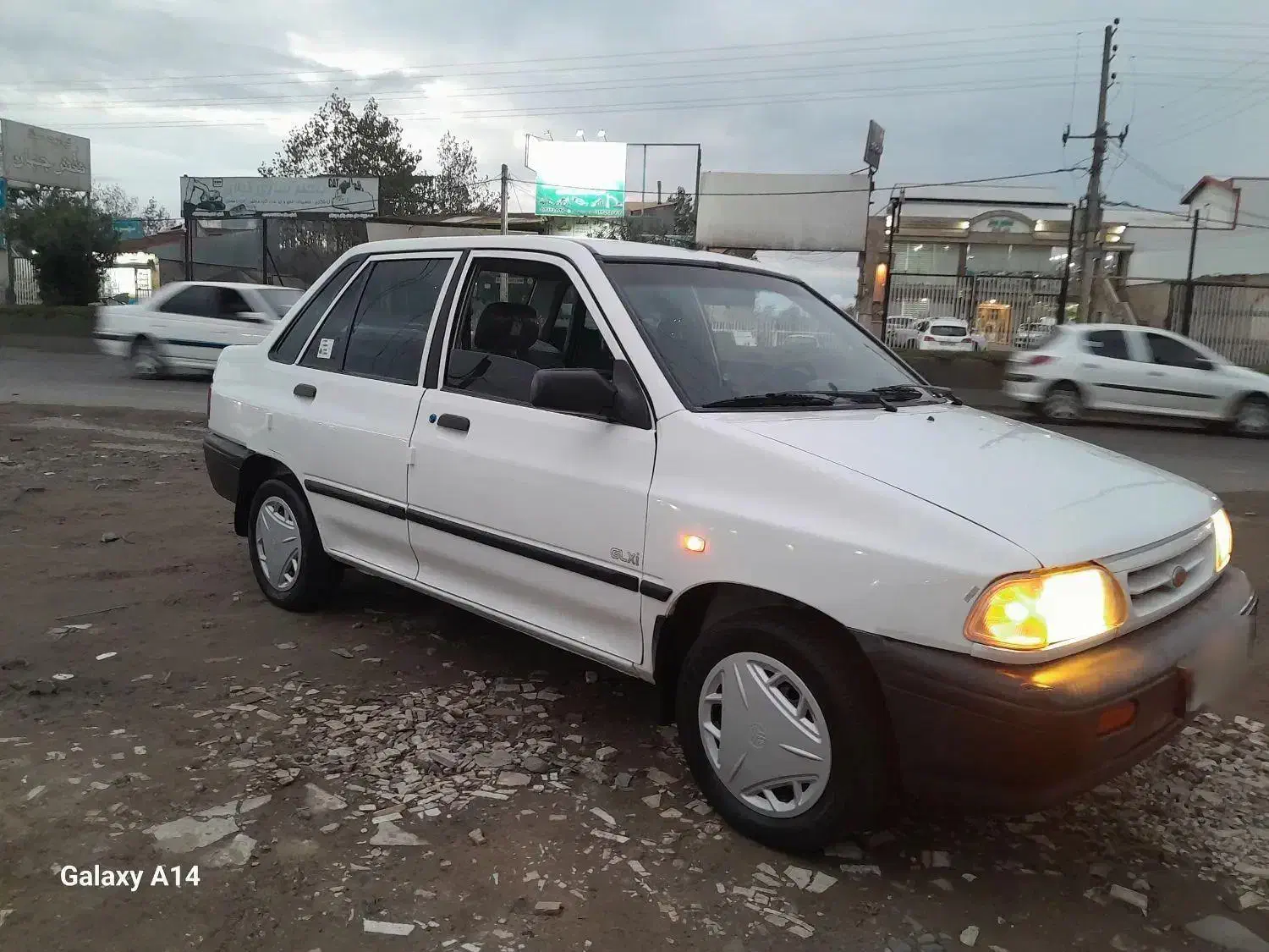 پرایدمدل ۸۶بی رنگ بی ضربه|خودرو سواری و وانت|رشت, آتشگاه|دیوار