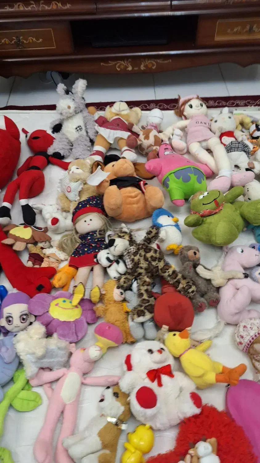 عروسک های زیباو خوشگل|اسباب‌بازی بچه|گنبد کاووس, |دیوار