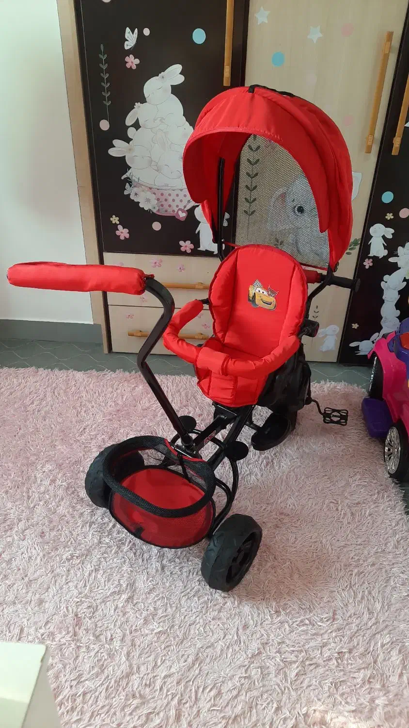 سه چرخه نوصندلی گردان(رو به مادر) برای سیسمونی بود|دوچرخه، اسکیت، اسکوتر|رشت, کوی عرفان|دیوار