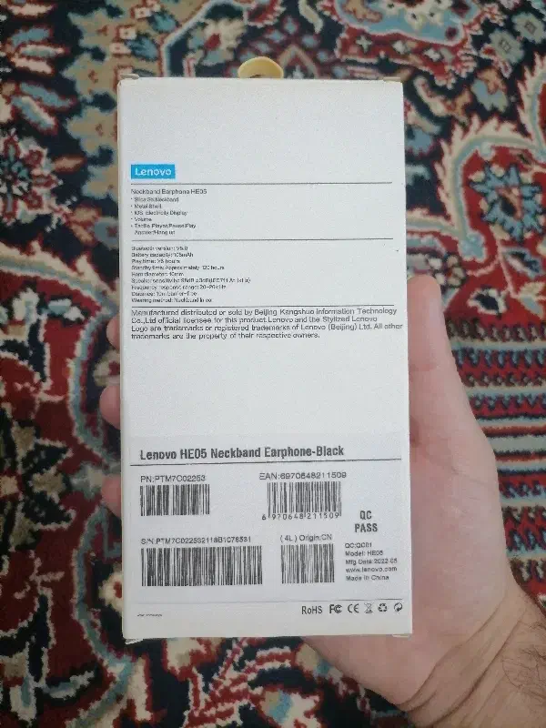 هندزفری بلوتوثی لنوو|لوازم جانبی موبایل و تبلت|بندر انزلی, کارآموزی|دیوار