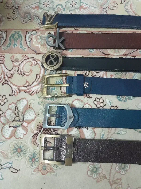 ۶ عدد کمربند اسپورت مردانه زیر قیمت|کیف، کفش، کمربند|قائم‌شهر, |دیوار