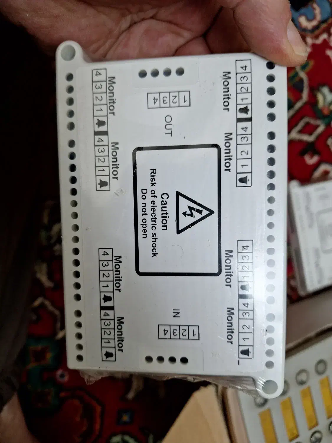 آیفون تصویری ۱۰ واحدی  با ۲ عدد سویچ برد نو|دوربین مداربسته|شیراز, فرهنگ شهر|دیوار