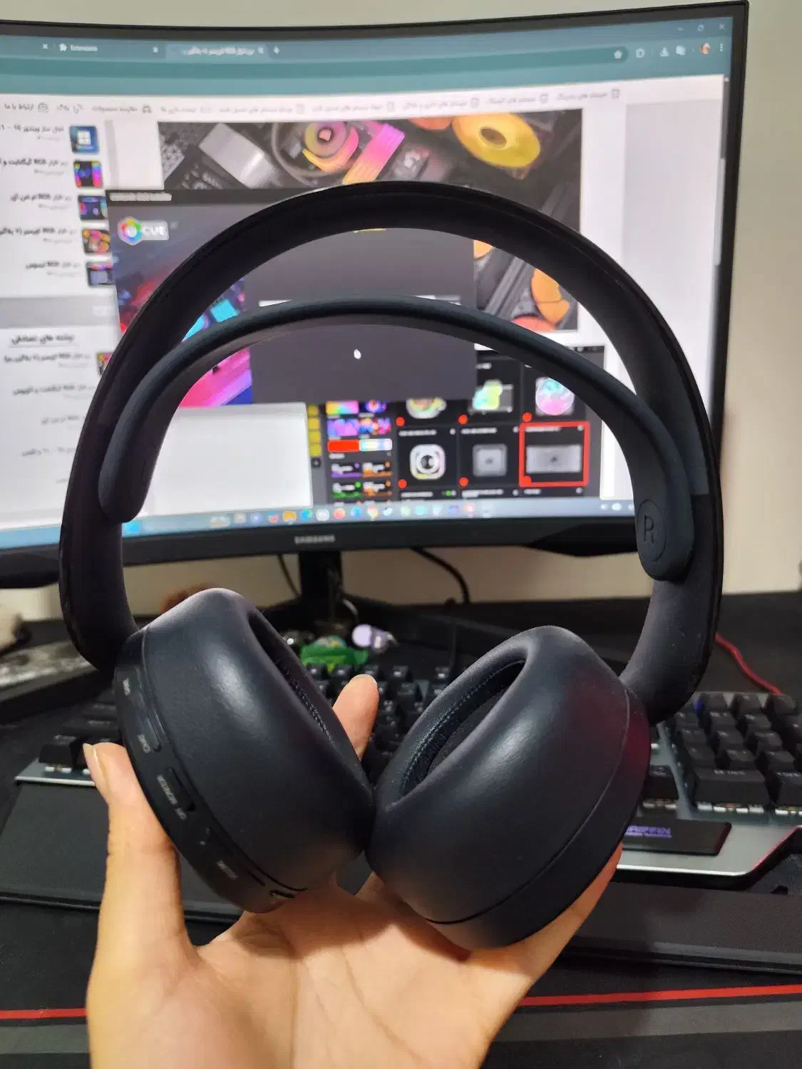 هدفون ps5|کنسول، بازی ویدئویی و آنلاین|تهران, حکیمیه|دیوار