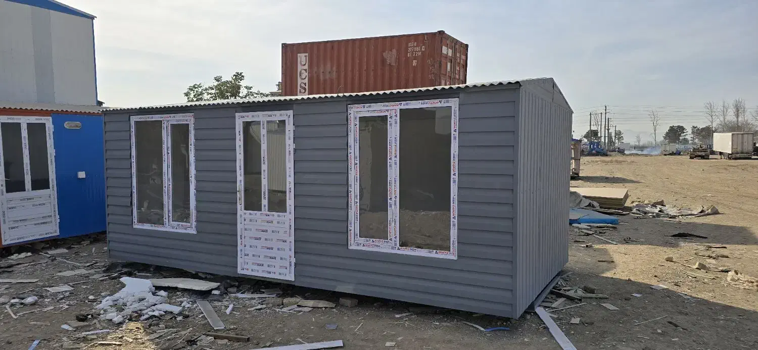 کانکس پیش ساخته ۱۸ متری کامل|مصالح و تجهیزات ساختمان|سنگر, |دیوار