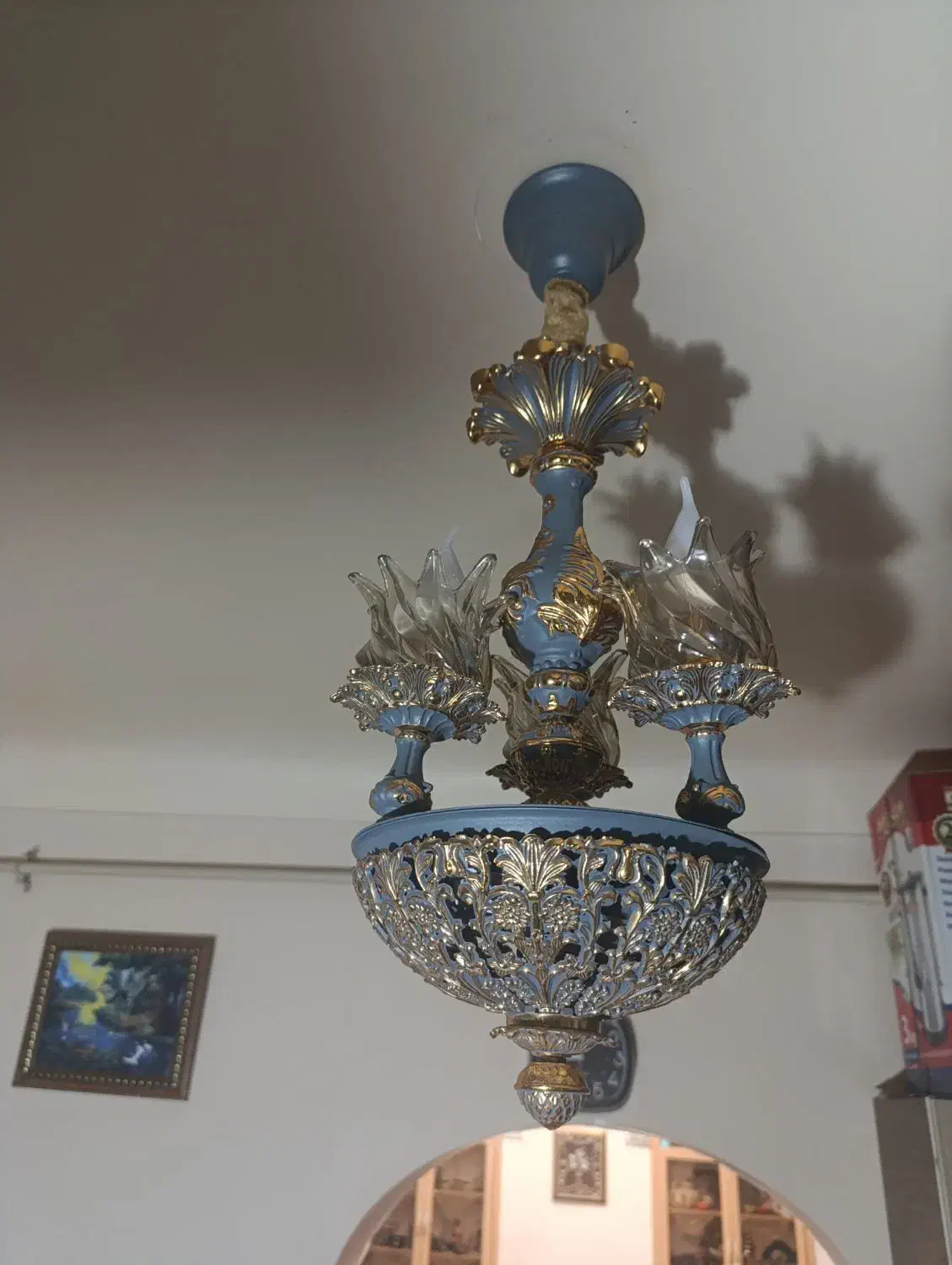 لوستر نو|لوستر و چراغ آویز|مراغه, |دیوار