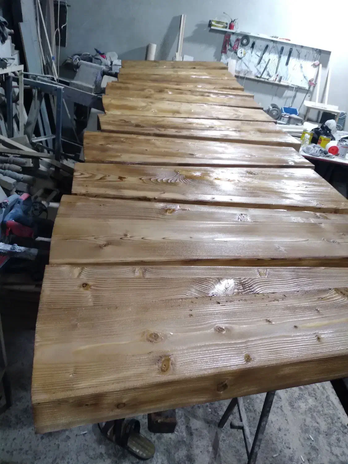 کف پله چوبی نرده چوبی با کیفیت|خدمات پیشه و مهارت|رشت, اسماعیل آباد|دیوار