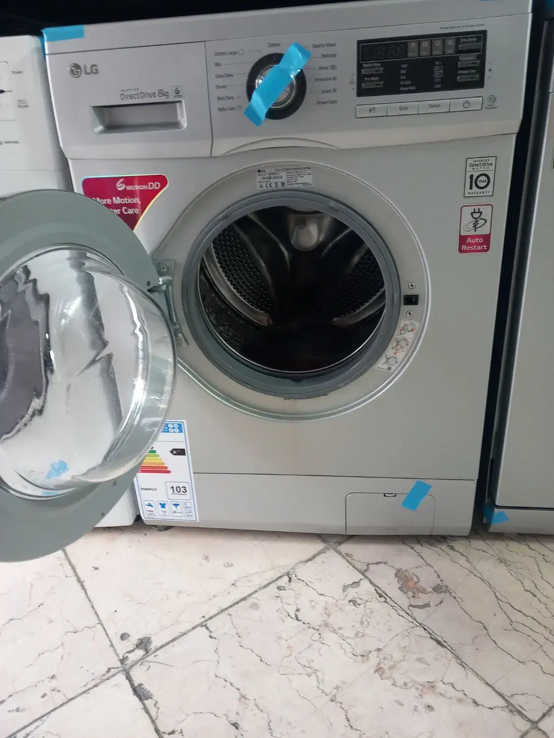 ماشین لباسشویی ۸ کیلویی ال جی ست ظرفشویی سیلور|ماشین لباسشویی و خشککن لباس|تهران, تولید دارو|دیوار