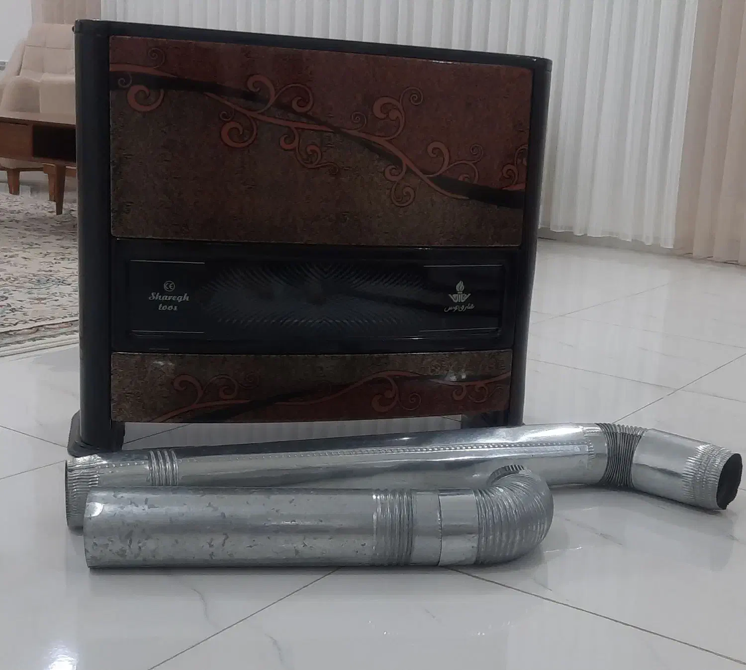 بخار گازی|بخاری، هیتر، شومینه|سقز, |دیوار