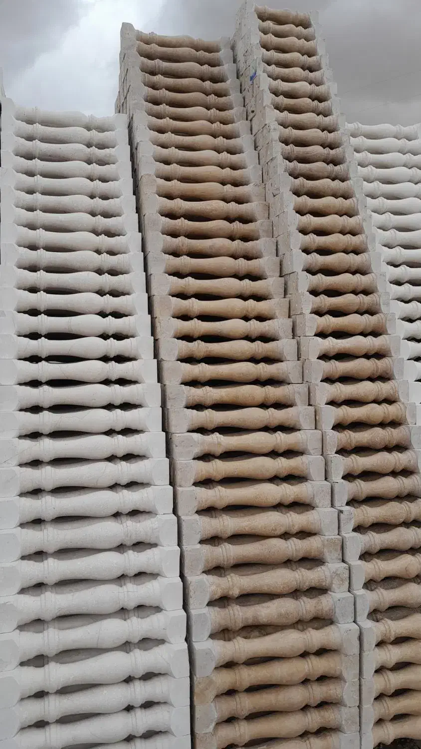 نرده سنگی عسلی|مصالح و تجهیزات ساختمان|اصفهان, محمودآباد|دیوار