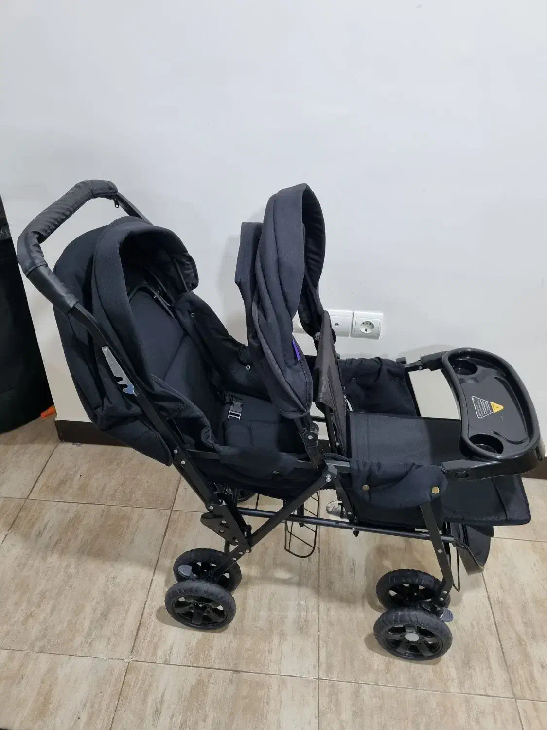 کالسکه نوزاد دوقلویی|کالسکه و لوازم جانبی|اهواز, گلستان|دیوار